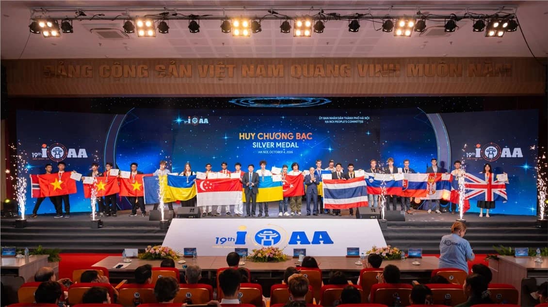 IOAA 2026 Closing Ceremony: Vietnam Wins Six Gold and Four Silver Medals
