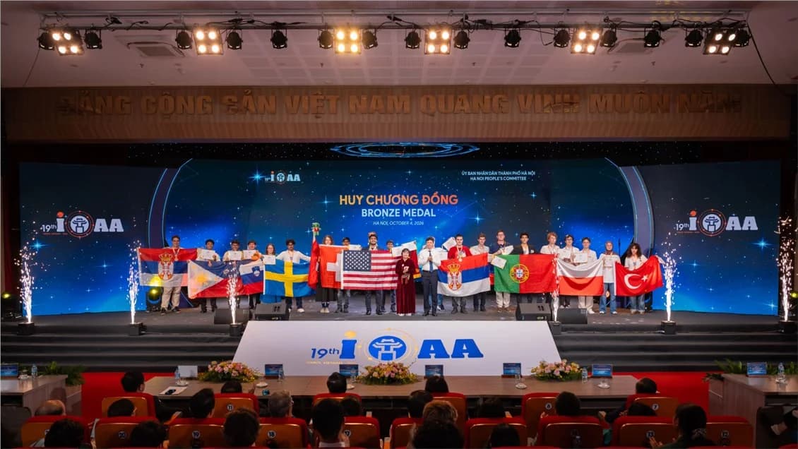IOAA 2026 Closing Ceremony: Vietnam Wins Six Gold and Four Silver Medals
