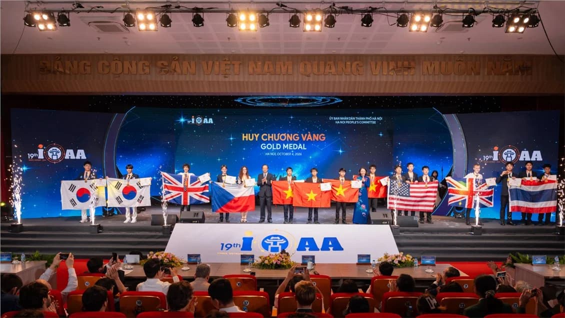 IOAA 2026 Closing Ceremony: Vietnam Wins Six Gold and Four Silver Medals