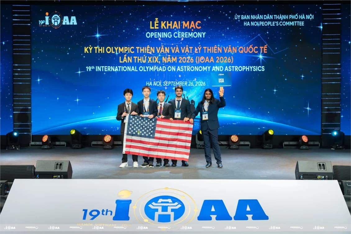IOAA 2026 welcomes 490 international delegates, including five members of the International IOAA Board and 485 participants comprising 320 contestants, 124 team leaders, 37 observers and four invited guests.