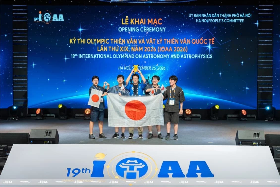 Taking place from 25 September to 5 October 2026 in Hanoi, IOAA 2026 is an international educational and scientific event for upper-secondary students. It aims to identify and nurture young talent in astronomy and astrophysics, while promoting academic exchange, scientific dialogue and international cooperation.