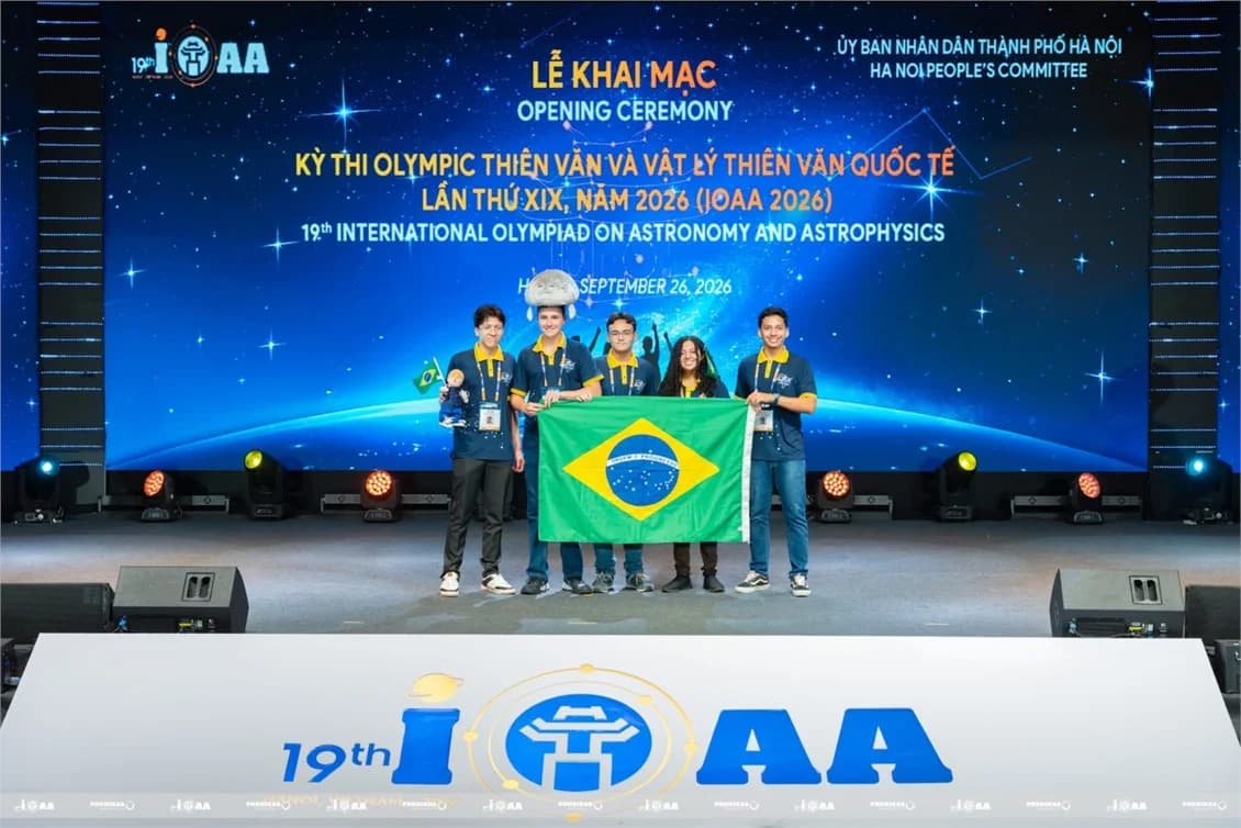 Opening Ceremony of the 19th International Olympiad on Astronomy and Astrophysics Held in Hanoi