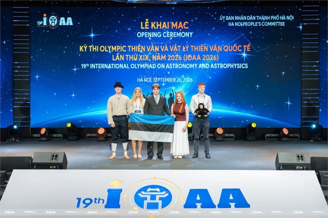 Opening Ceremony of the 19th International Olympiad on Astronomy and Astrophysics Held in Hanoi