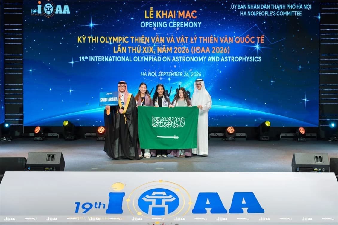 Opening Ceremony of the 19th International Olympiad on Astronomy and Astrophysics Held in Hanoi